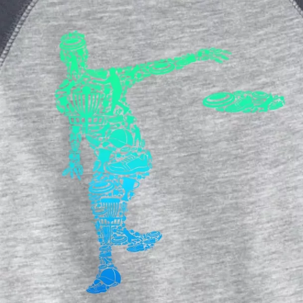 Disc Golf Frisbee Boy Toddler Fine Jersey T-Shirt