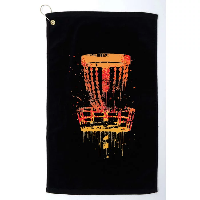 Disc Golf Frolf Vintage Frisbee Golf Platinum Collection Golf Towel