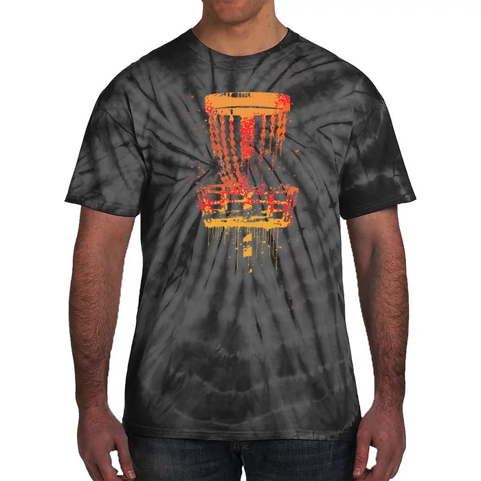 Disc Golf Frolf Vintage Frisbee Golf Tie-Dye T-Shirt