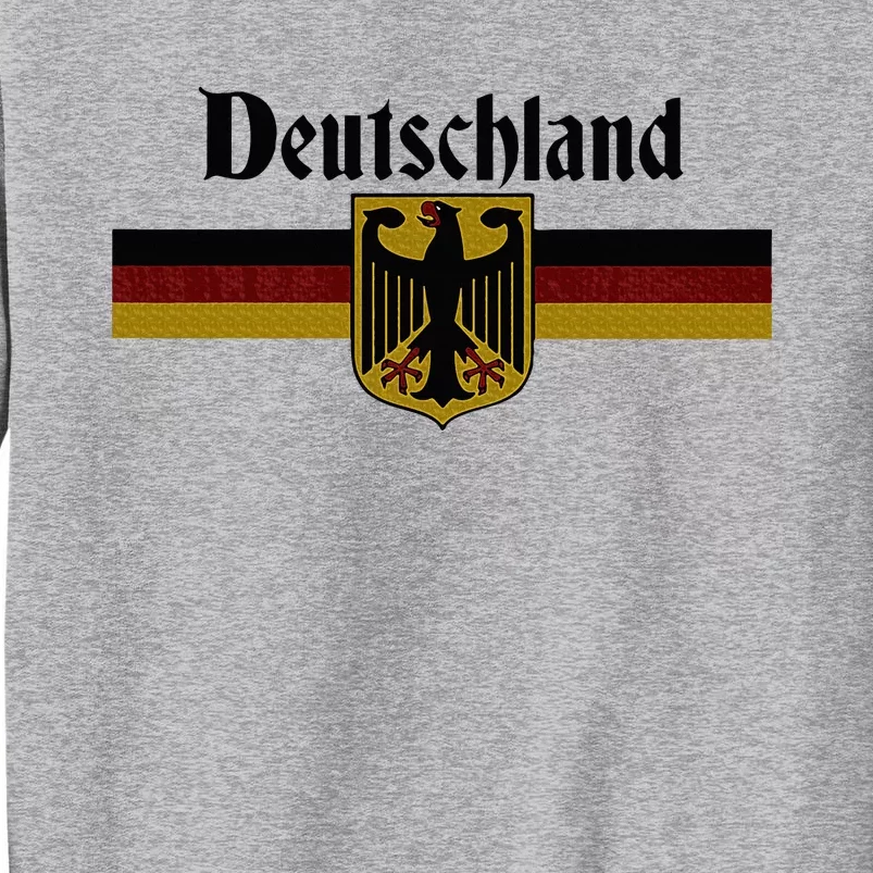 Deutschland Germany Flag Coat Of Arms Eagle Banner Tall Sweatshirt