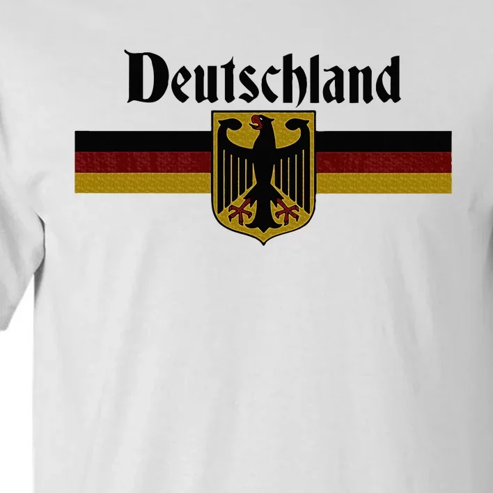 Deutschland Germany Flag Coat Of Arms Eagle Banner Tall T-Shirt