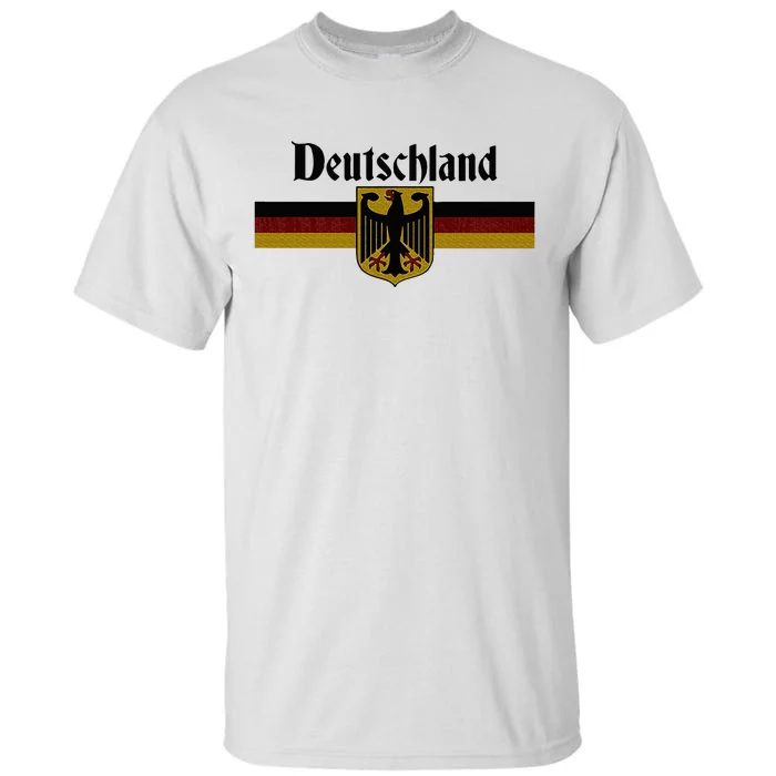 Deutschland Germany Flag Coat Of Arms Eagle Banner Tall T-Shirt