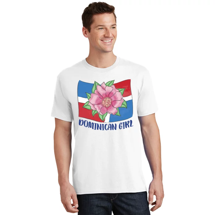 Dominican Girl Flag T-Shirt