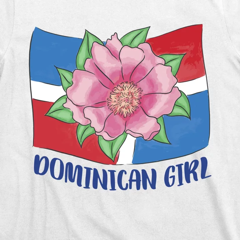 Dominican Girl Flag T-Shirt