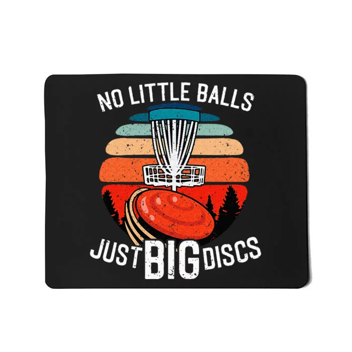 Disc Golf  Funny Disc Golf Tee Disc Golf Player Mousepad