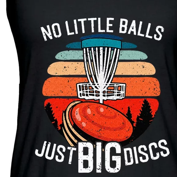 Disc Golf Funny Disc Golf Tee Disc Golf Player Ladies Essential Flowy Tank