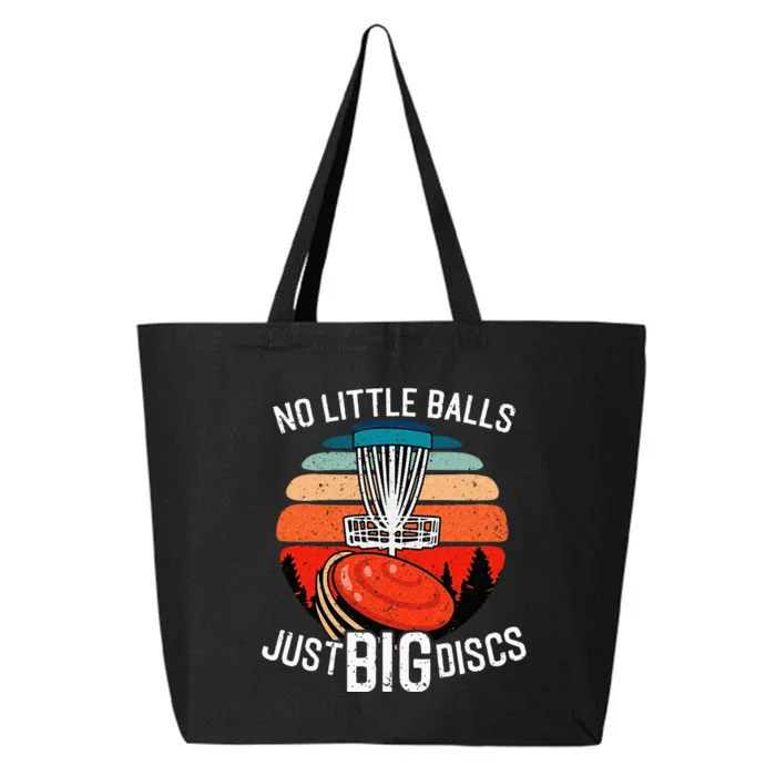 Disc Golf Funny Disc Golf Tee Disc Golf Player 25L Jumbo Tote