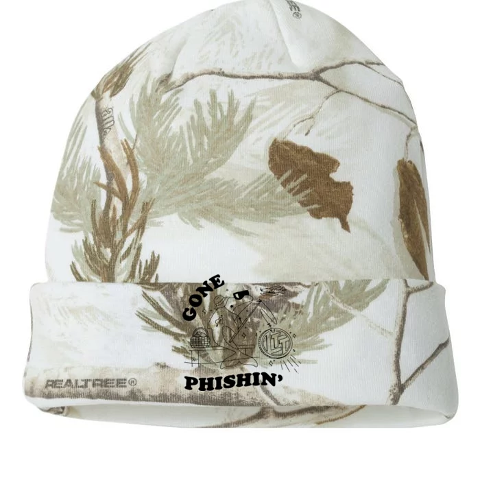 Dolphins Gone Fishin Kati - 12in Camo Beanie