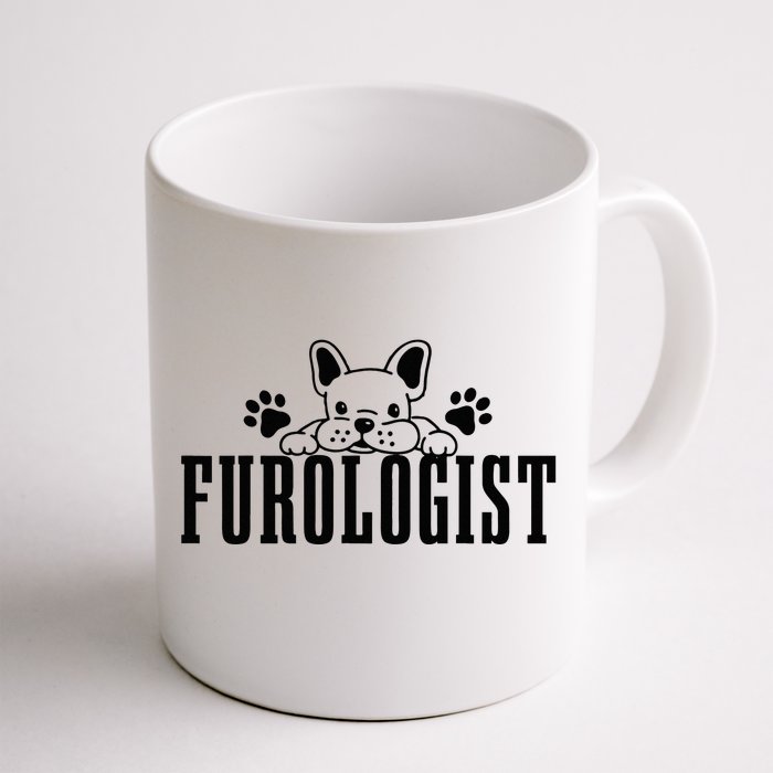 Dog Groomer Furologist Puppy Care Funny Dog Grooming Salon Front & Back Coffee Mug