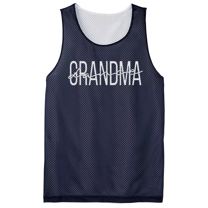 Dance Grandma Funny Dance Mom Mother's Day Mesh Reversible Basketball Jersey Tank