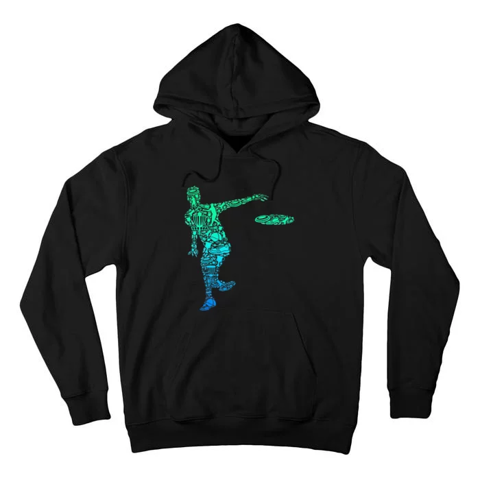 Disc Golf Frisbee Tall Hoodie