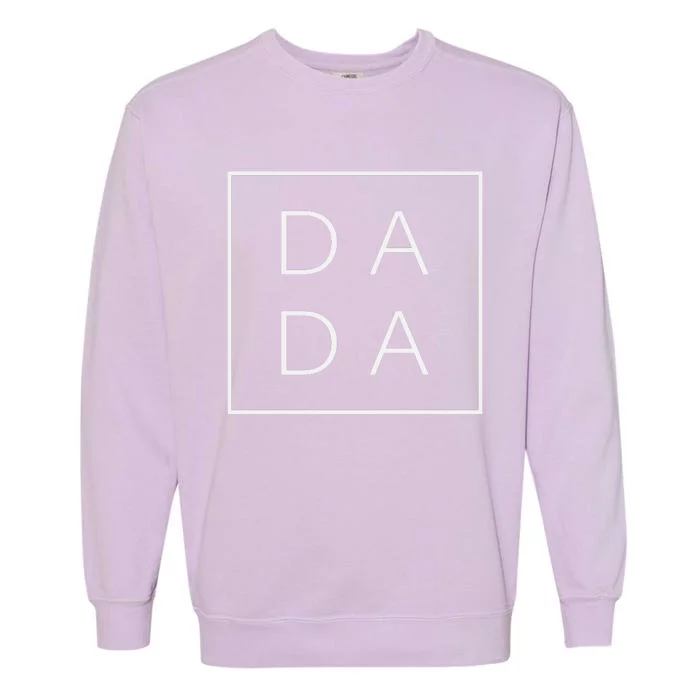 Dada Grandpa Funny FatherS Day Graphic Garment-Dyed Sweatshirt