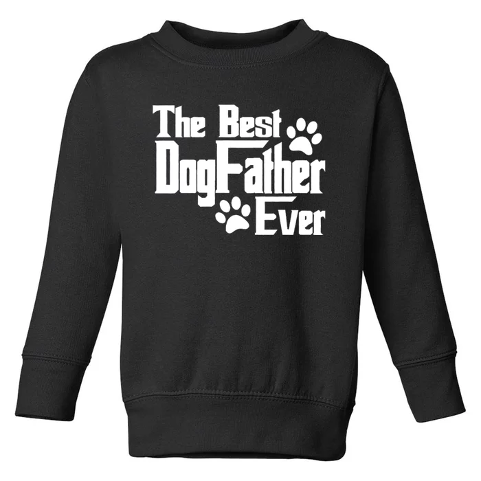 Dogfather Gift For Dog Lovers Toddler Sweatshirt