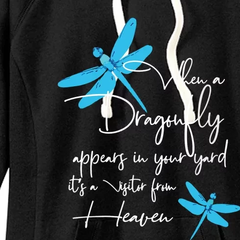 Dragonfly Gift For Spiritual Faith Dragonflies Lovers Women's Fleece Hoodie