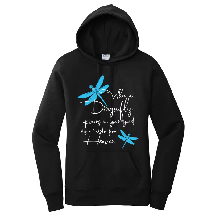 Dragonfly Gift For Spiritual Faith Dragonflies Lovers Women's Pullover Hoodie