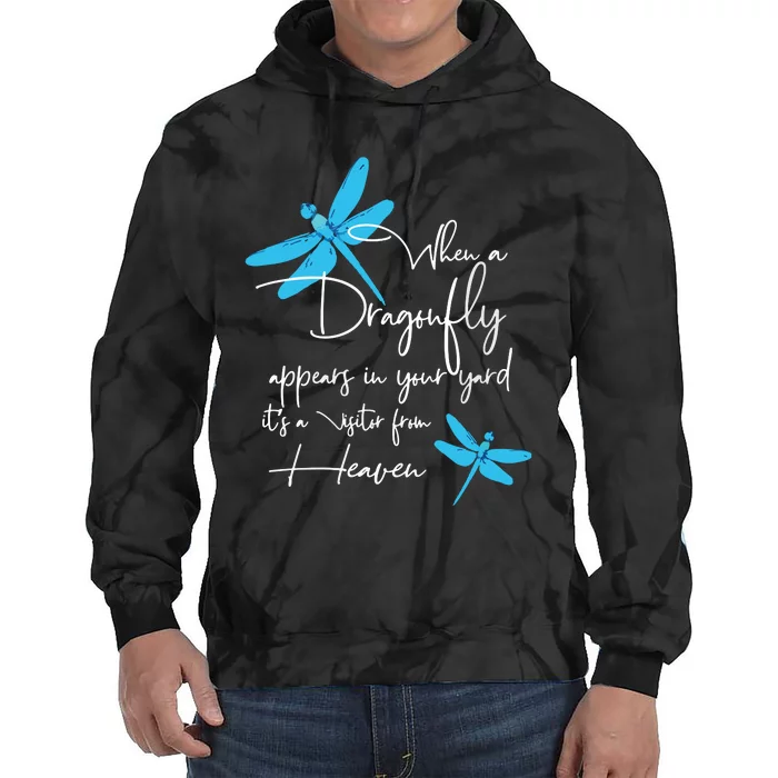 Dragonfly Gift For Spiritual Faith Dragonflies Lovers Tie Dye Hoodie