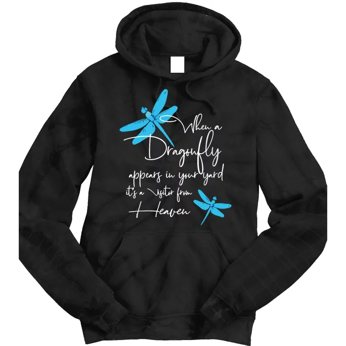 Dragonfly Gift For Spiritual Faith Dragonflies Lovers Tie Dye Hoodie