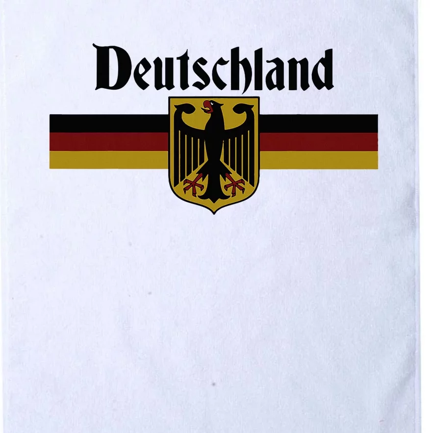 Deutschland Germany Flag Coat Of Arms Eagle Banner Platinum Collection Golf Towel