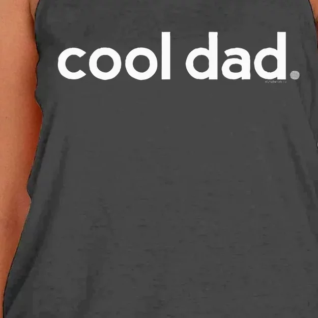 Dad Gifts For Dad Cool Dad Gift Ideas Fathers Day Funny Women's Knotted Racerback Tank