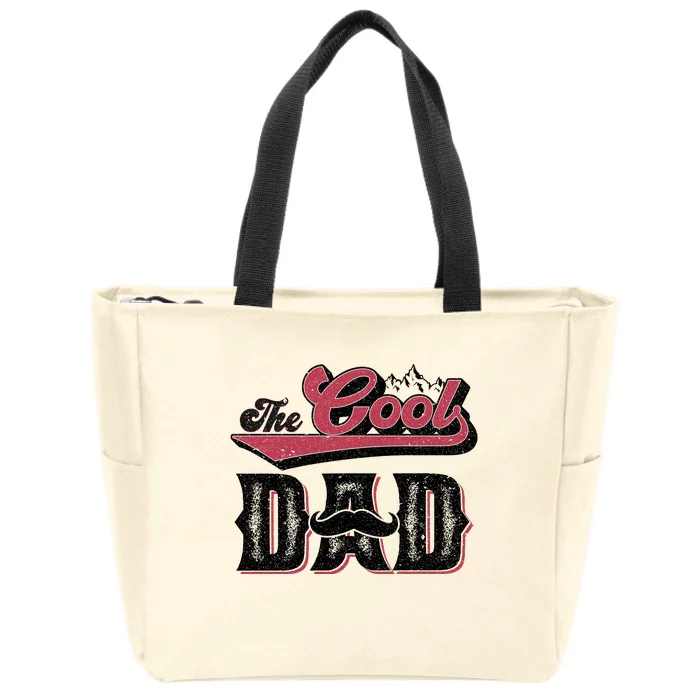 Dad Gifts For Dad Cool Dad Gift Ideas Fathers Day Funny Zip Tote Bag