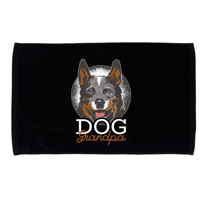 Dog Grandpa For Who Love The Pet Great Gift Microfiber Hand Towel