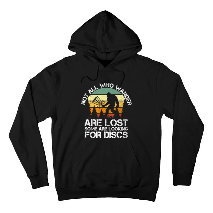 Disc Golf Funny Bigfoot Tall Hoodie