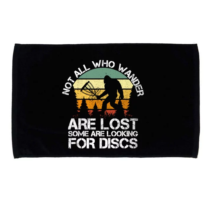 Disc Golf Funny Bigfoot Microfiber Hand Towel