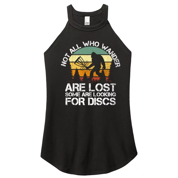 Disc Golf Funny Bigfoot Women’s Perfect Tri Rocker Tank