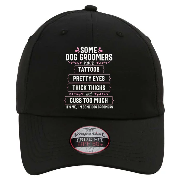 Dog Groomer Funny Thick Thighs Pet Grooming Puppy Care Gift The Original Performance Cap