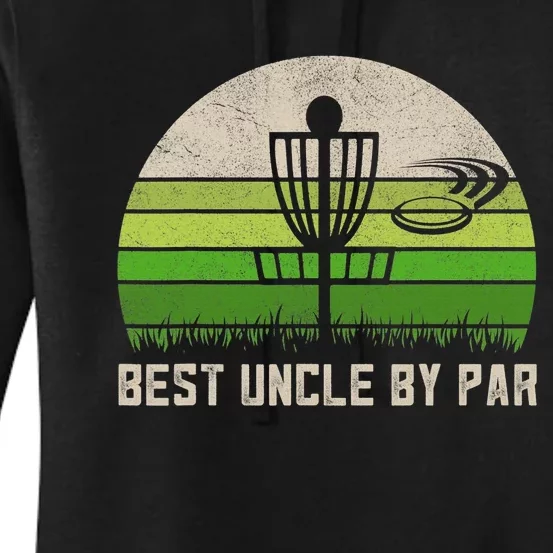 Disc Golf Funny Stupid Tree Retro Disc Golf Gift Women's Pullover Hoodie