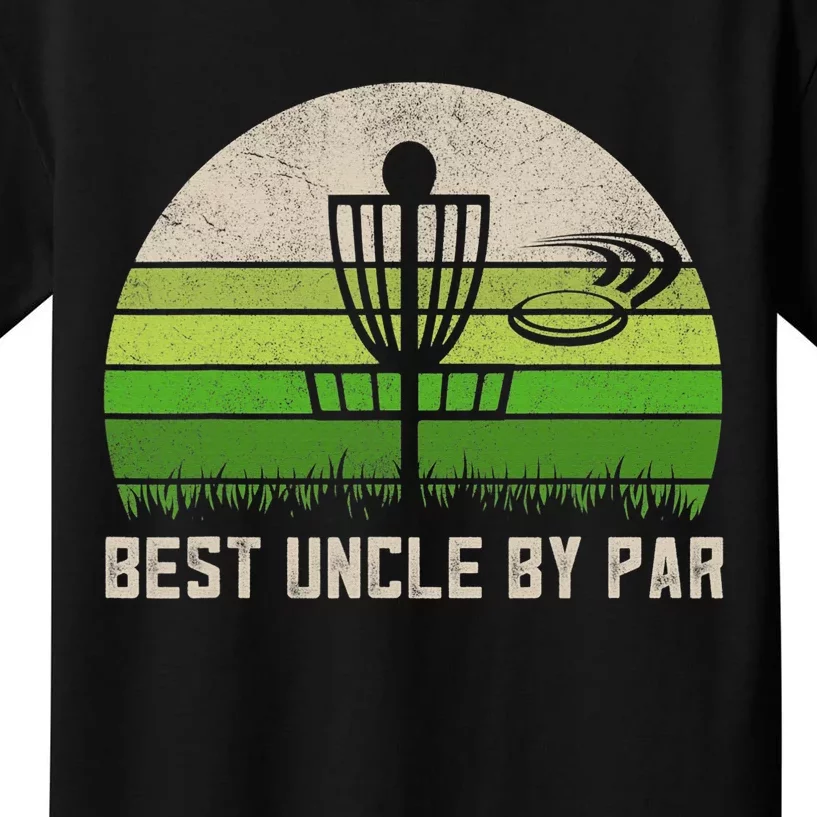 Disc Golf Funny Stupid Tree Retro Disc Golf Gift Kids T-Shirt