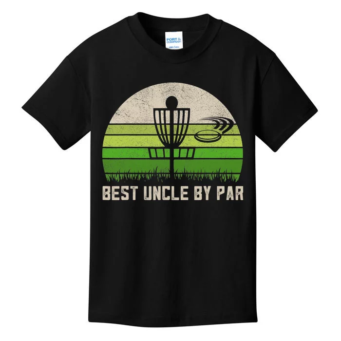 Disc Golf Funny Stupid Tree Retro Disc Golf Gift Kids T-Shirt