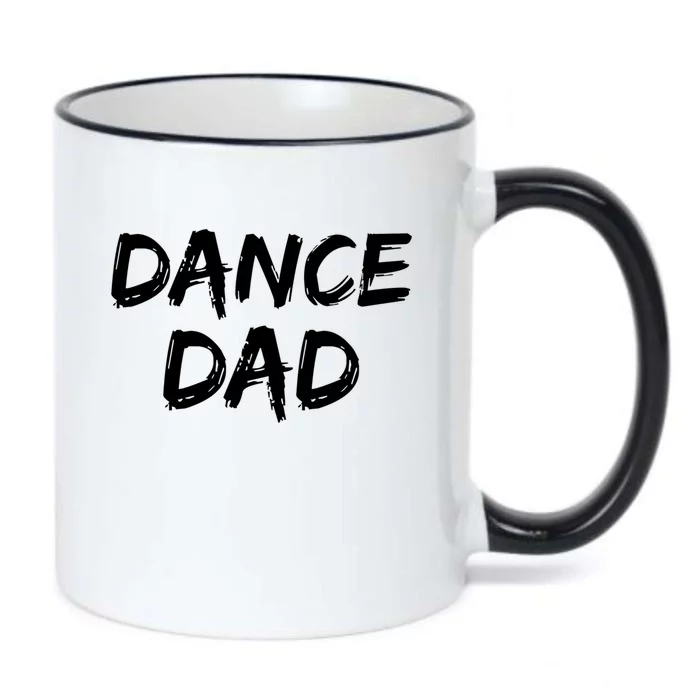 Dancing Gift For Fathers From Daughter Dancer Idea Dance Dad Gift Black Color Changing Mug