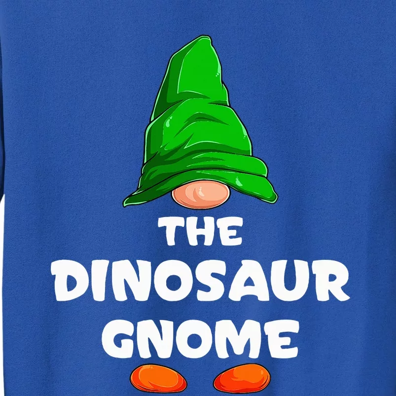 Dino Gnome Family Christmas Pajama Set Tall Sweatshirt