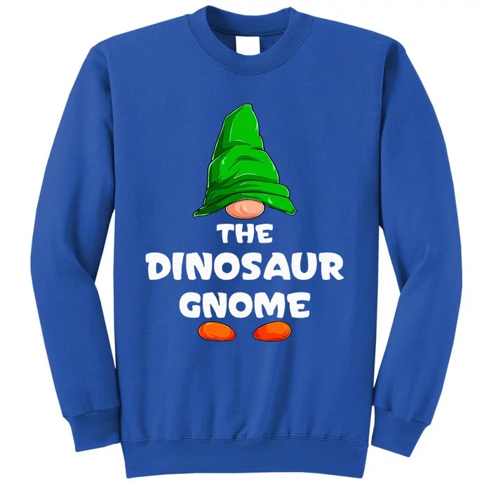 Dino Gnome Family Christmas Pajama Set Tall Sweatshirt