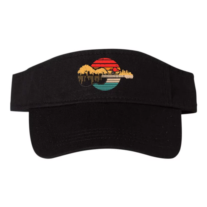 Disc Golf Flying Disc Disc Golf Sunset Guitar Valucap Bio-Washed Visor