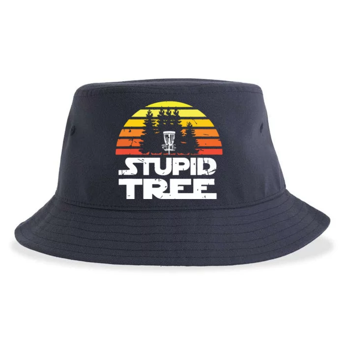 Disc Golf For Stupid Tree Frisbee Golf Sustainable Bucket Hat