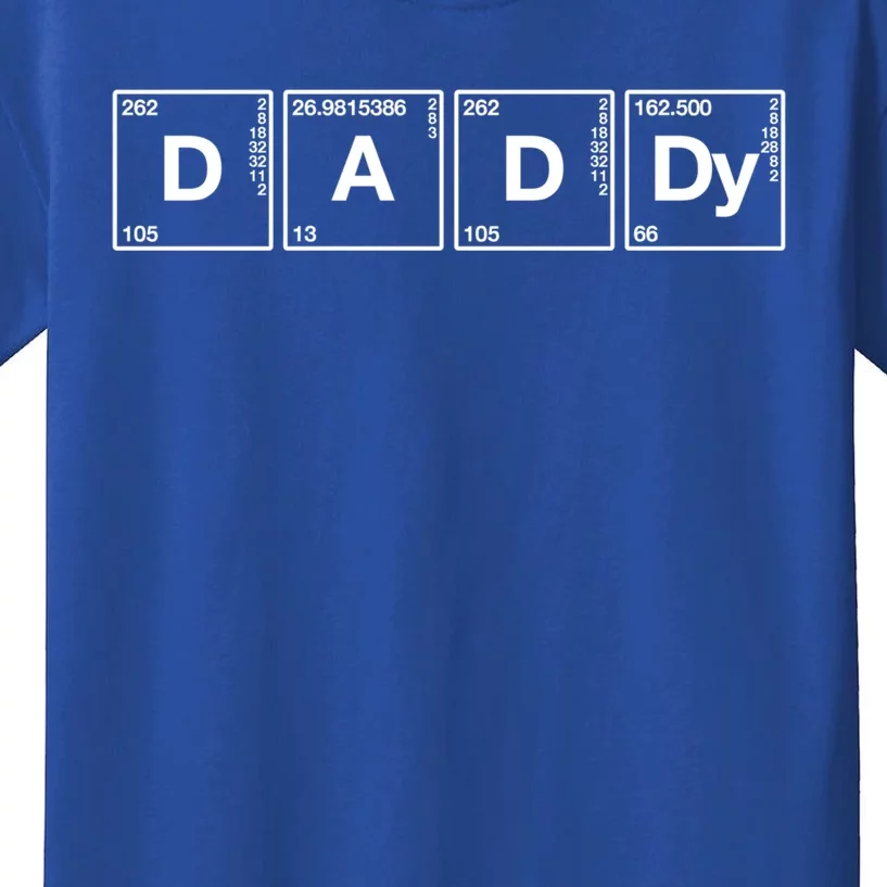 Daddy Gift Funny Sarcastic Family Science Dad Funny Gift Kids T-Shirt