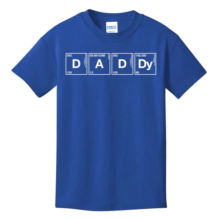 Daddy Gift Funny Sarcastic Family Science Dad Funny Gift Kids T-Shirt