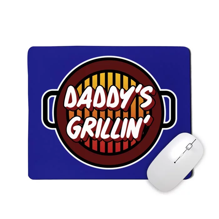 Daddy's Grillin' Gift Barbeque Party Gift Father's Day Gift Mousepad