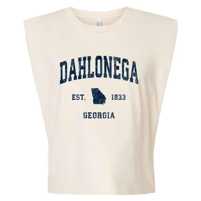 Dahlonega Georgia Ga Vintage Athletic Garment-Dyed Women's Muscle Tee