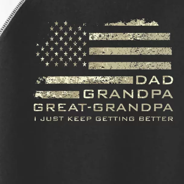 Dad Grandpa Great Grandpa Fathers Day Last Minute Toddler Fine Jersey T-Shirt