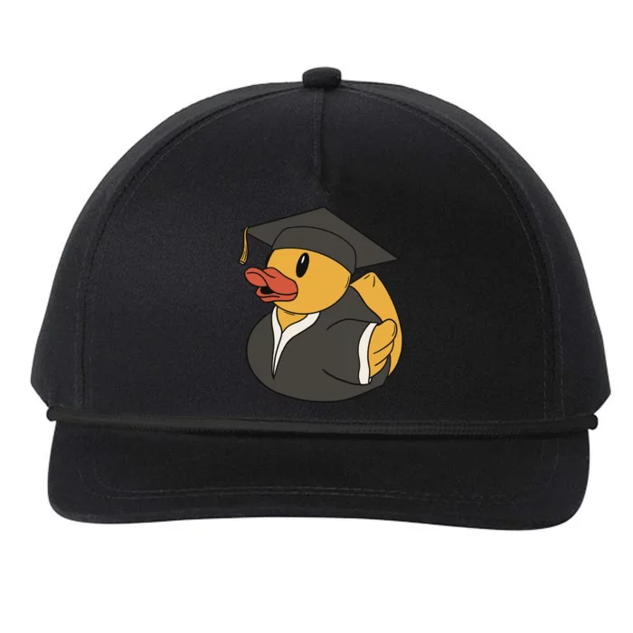 Duck Graduation Gift Snapback Five-Panel Rope Hat