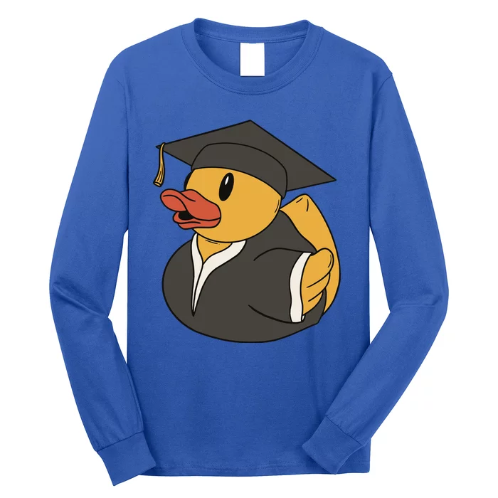 Duck Graduation Gift Long Sleeve Shirt