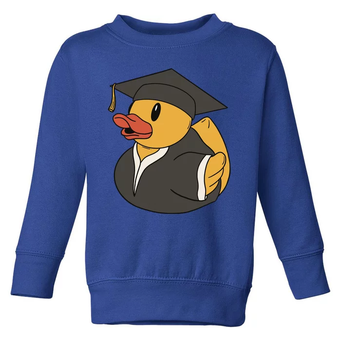 Duck Graduation Gift Toddler Sweatshirt