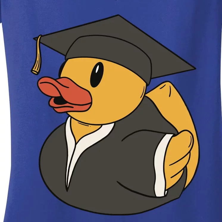 Duck Graduation Gift Women's V-Neck T-Shirt