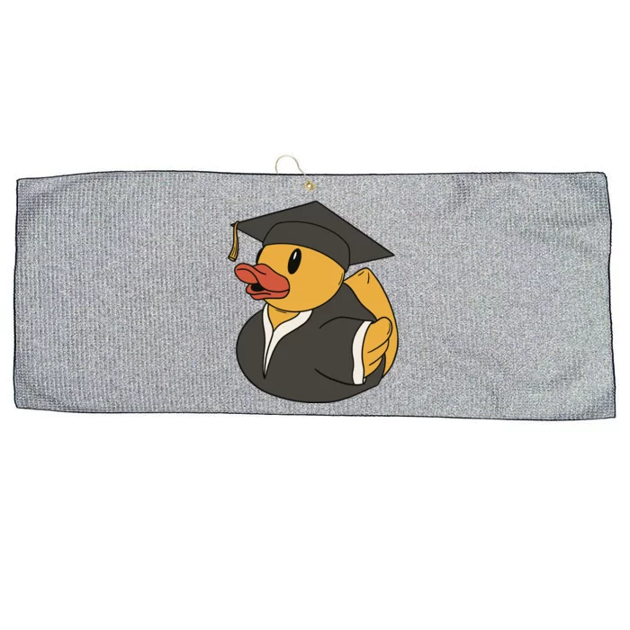 Duck Graduation Gift Large Microfiber Waffle Golf Towel