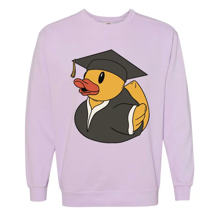 Duck Graduation Gift Garment-Dyed Sweatshirt