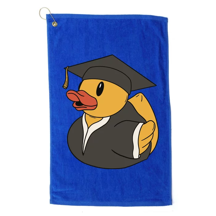 Duck Graduation Gift Platinum Collection Golf Towel