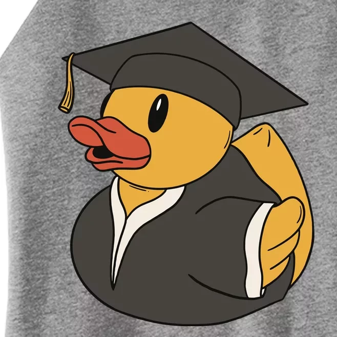 Duck Graduation Gift Women’s Perfect Tri Rocker Tank